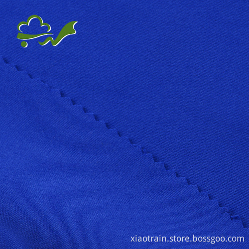 Double knit polyester spandex scuba interlock fabric